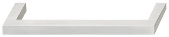 Furniture handle, D handle, stainless steel, straight-edged
