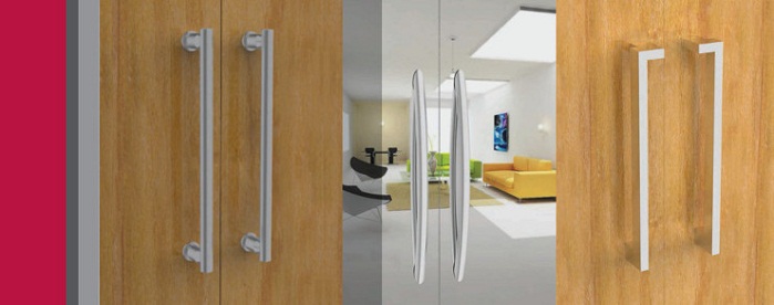 Pull Handles for Wooden Doors and Glass Doors by Hafele India