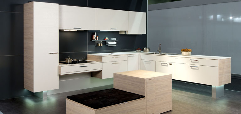 The multi-functional kitchen - healthy movement at all times.