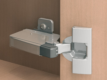 Soft closing mechanism for doors, Blumotion, for hinges for inset mounting