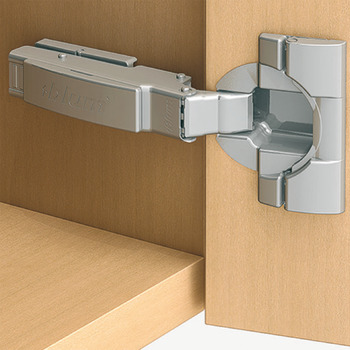Concealed Cup Hinge, Clip Top 110°, full overlay mounting, door overlay up to 20 mm, with or without automatic closing spring