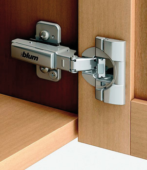 Concealed Cup Hinge, Clip Top Blumotion 95°, inset mounting