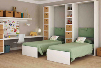 Aladino: Hide away Single bed fitting, With Slatted Frame 920 X 2000 mm