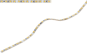LED strip light, Häfele Loox5 LED 2061 12 V 5 mm 2-pin (monochrome), 120 LEDs/m, 9.6 W/m, IP20