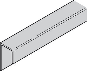 Guide rail, Non-perforated