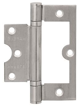 Drill-in hinge, for flush mounting, size 102 mm