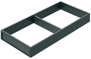 Wide frame, Blum Legrabox Ambia Line steel design
