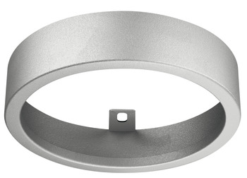 Housing for undermounted light, Round, for LEDs Häfele Loox 65 x 12 mm