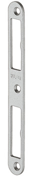 Sliding door lock, for unrebated doors, 170 mm