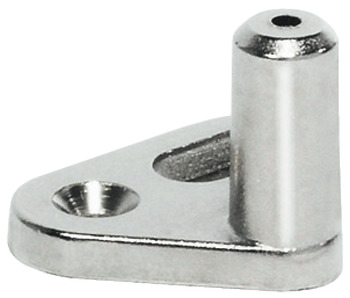 Locking bolt, For profile rod of espagnolette lock, with screw-on plate