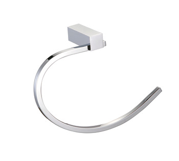 Towel Ring, square series, for screw fixing
