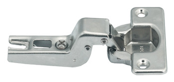 Concealed hinge, Häfele Metallamat A/SM 110°, inset mounting