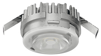 Light module, Häfele Loox LED 3090 24 V 2-pin (monochrome) drill hole Ø 26 mm aluminium