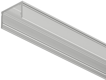 Designer profile for under mounting, profile 5103 for LED strip lights, aluminium