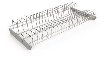 Glass, Plate and Thali Drain Rack, Built in
