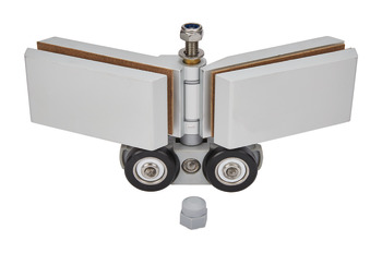 Central roller double hinge, Design 100 SF 101