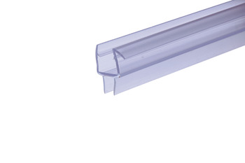 Wall & Bottom Seals, Glass Extruded with Water run off plate, Size 2400 mm