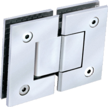Glass to Glass Hinge, 180 Degree, for 8 to 12 mm Glass