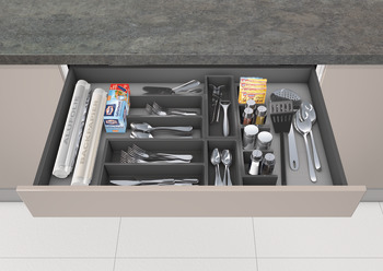Plastic Cutlery Organisers, Ergo Fit-Connect