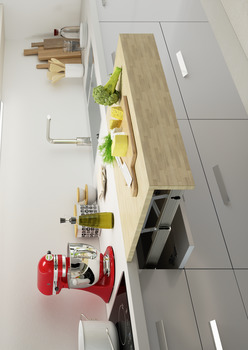 Extension Top, Opla top Pull- Out Worktop Flush with Surface
